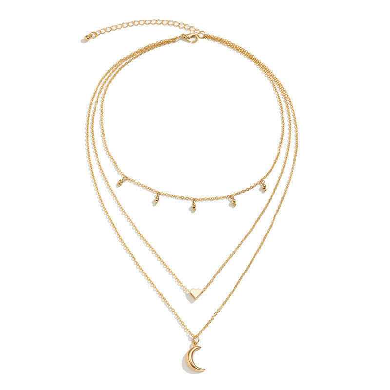 Collana semplice cuore amore cuore