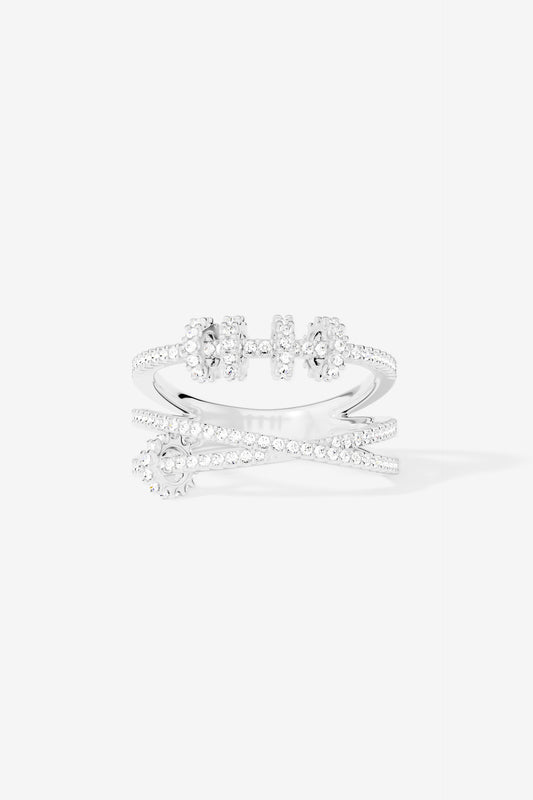 Bague Triple avec Anneaux – EternalBond