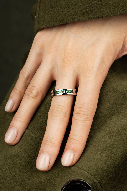 Bague Code Morse SMILE – EternalBond
