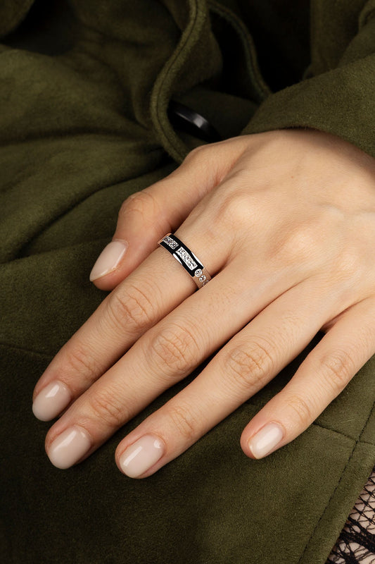 Bague Code Morse SMILE – EternalBond