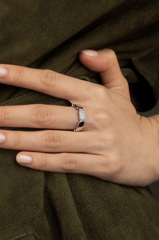 Bague Pavé Argent – EternalBond