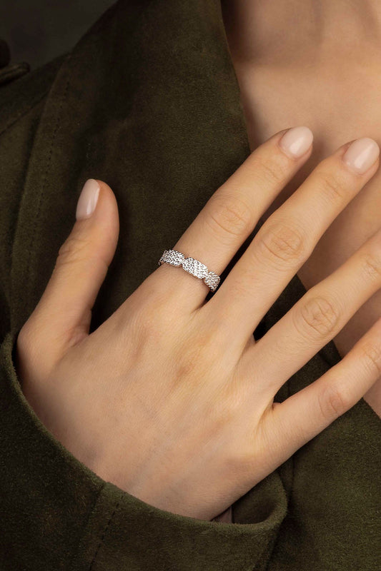 Bague Pavé Argent – EternalBond