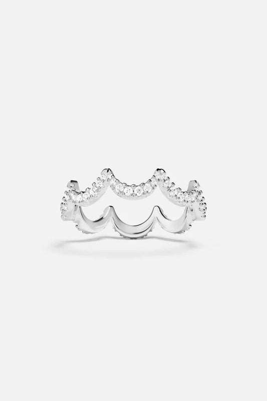 Bague Wavy Argent