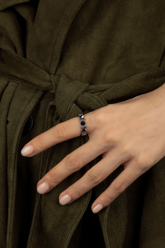 Bague Up and Down Blanc – EternalBond