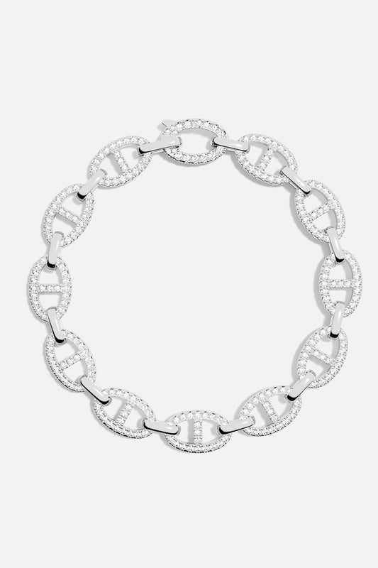 Bracelet Chaîne Maille Marine