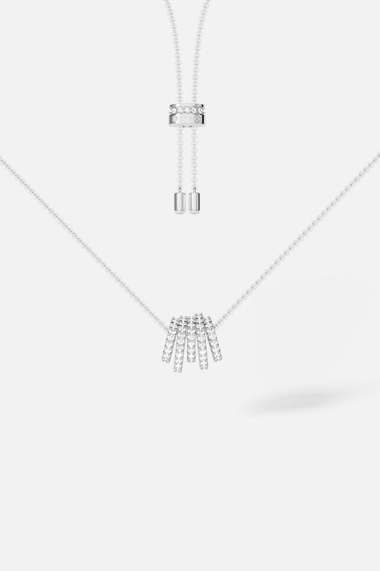 Collier Ajustable Anneaux