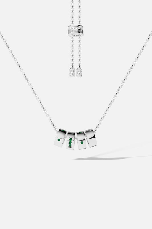 Collier Ajustable Code Morse Love
