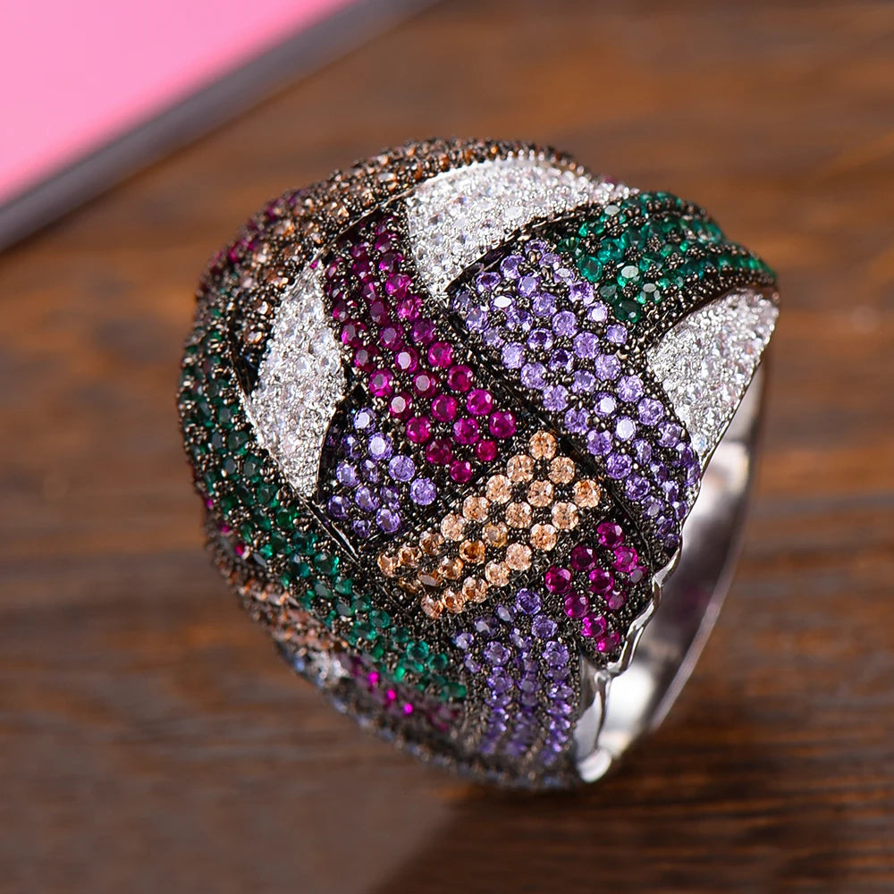 Bague Aurora Geometric