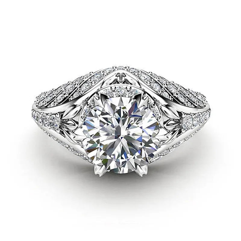 Bague en Argent grosse pierre