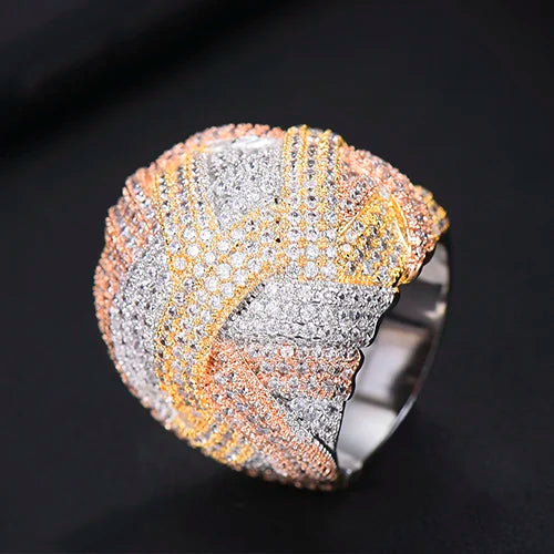 Bague Aurora Geometric