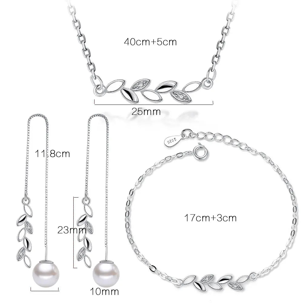 Ensemble de Bijoux en Acier