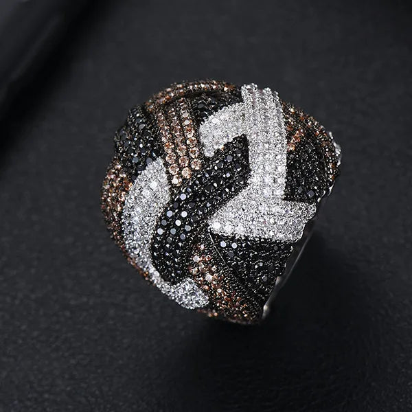 Bague Aurora Geometric