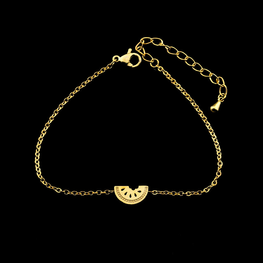 Bracciale minimalista al melone miele