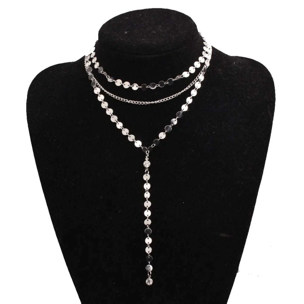 Collier Fashion Multi-couches