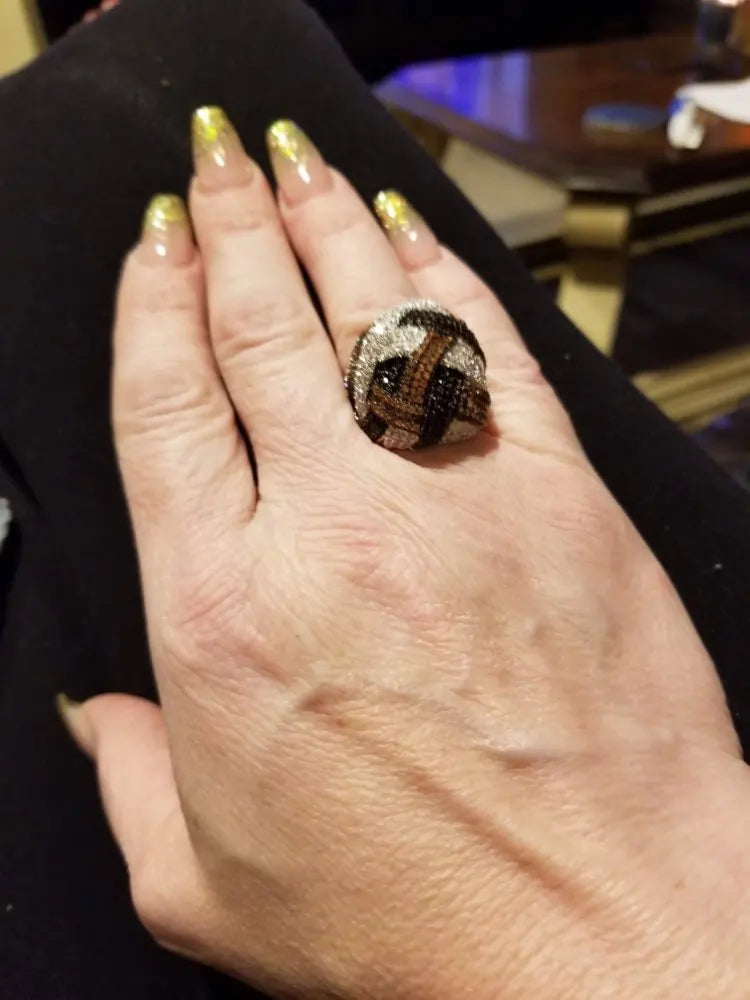 Bague Aurora Geometric