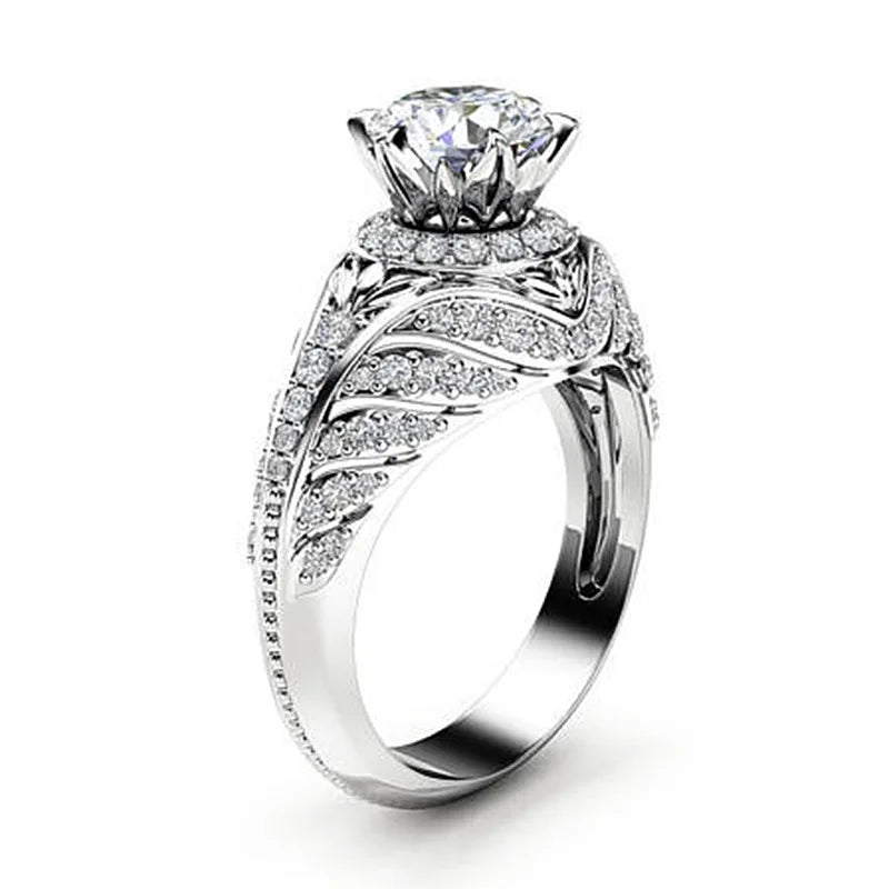Bague en Argent grosse pierre