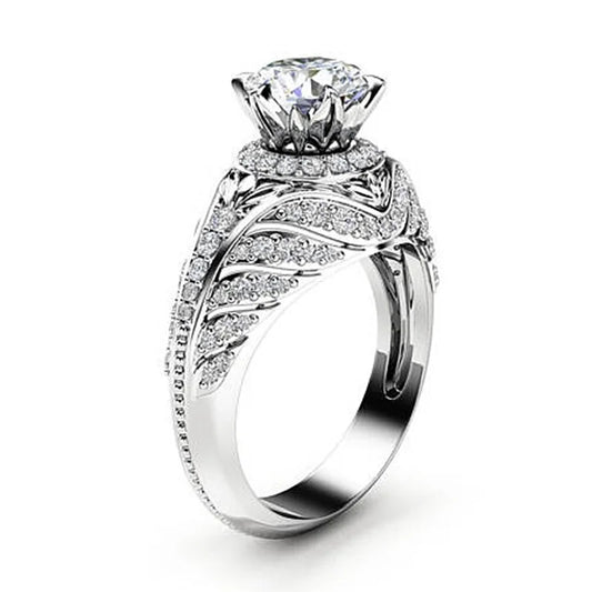 Bague en Argent grosse pierre