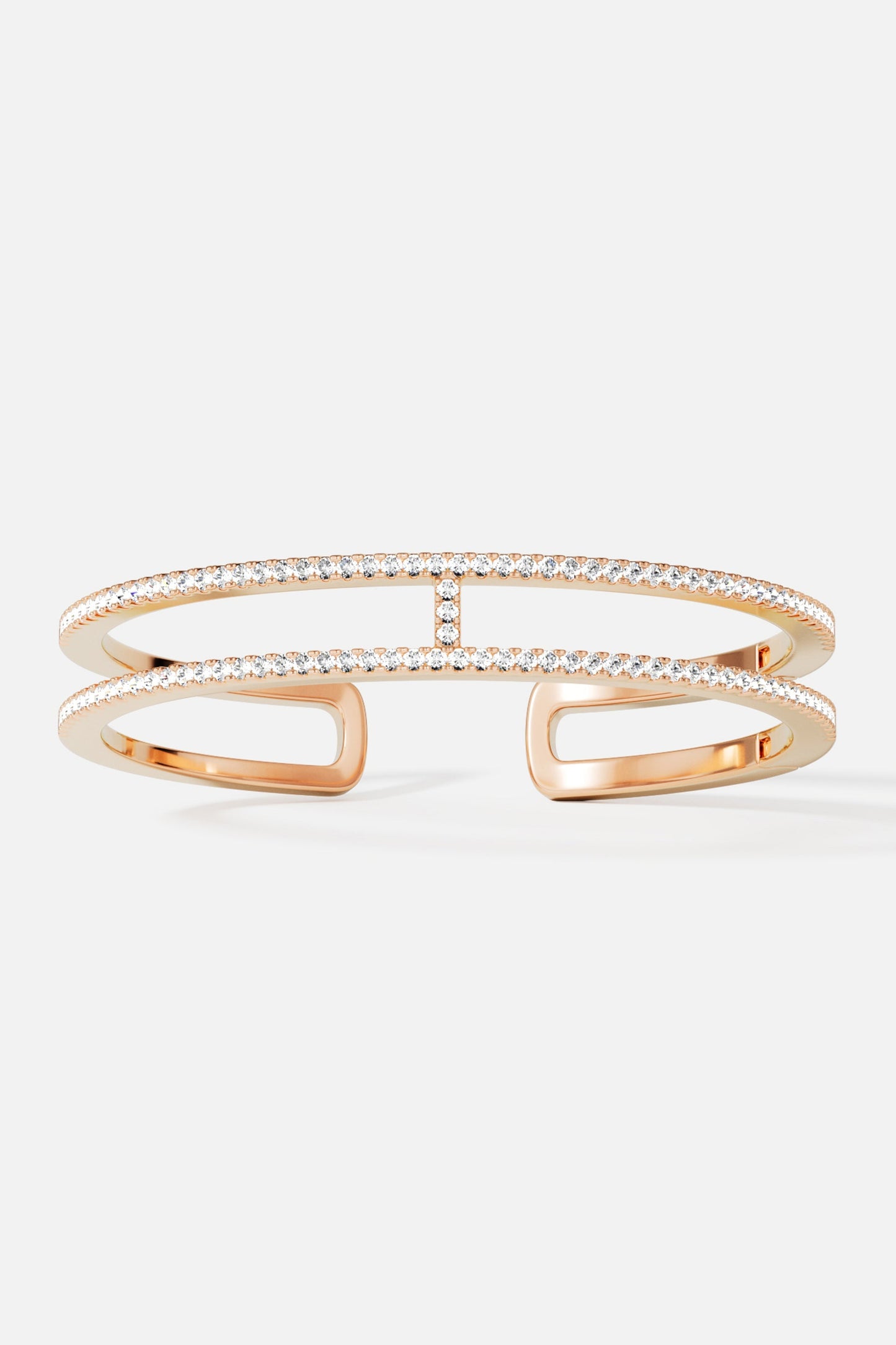 Jonc Double Pavé