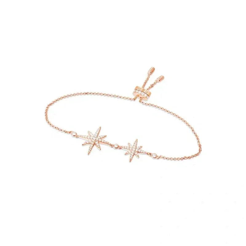 RP 925 Sterling Silver Classic Meteor Necklace Bracelet Earrings Ring Fashion Exquisite Jewelry Gifts For Friends