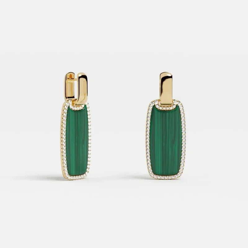 LI KI High Quality 2024 New Turquoise Series Necklace Earrings Ring Bracelet For Women Luxury Designer Jewelry