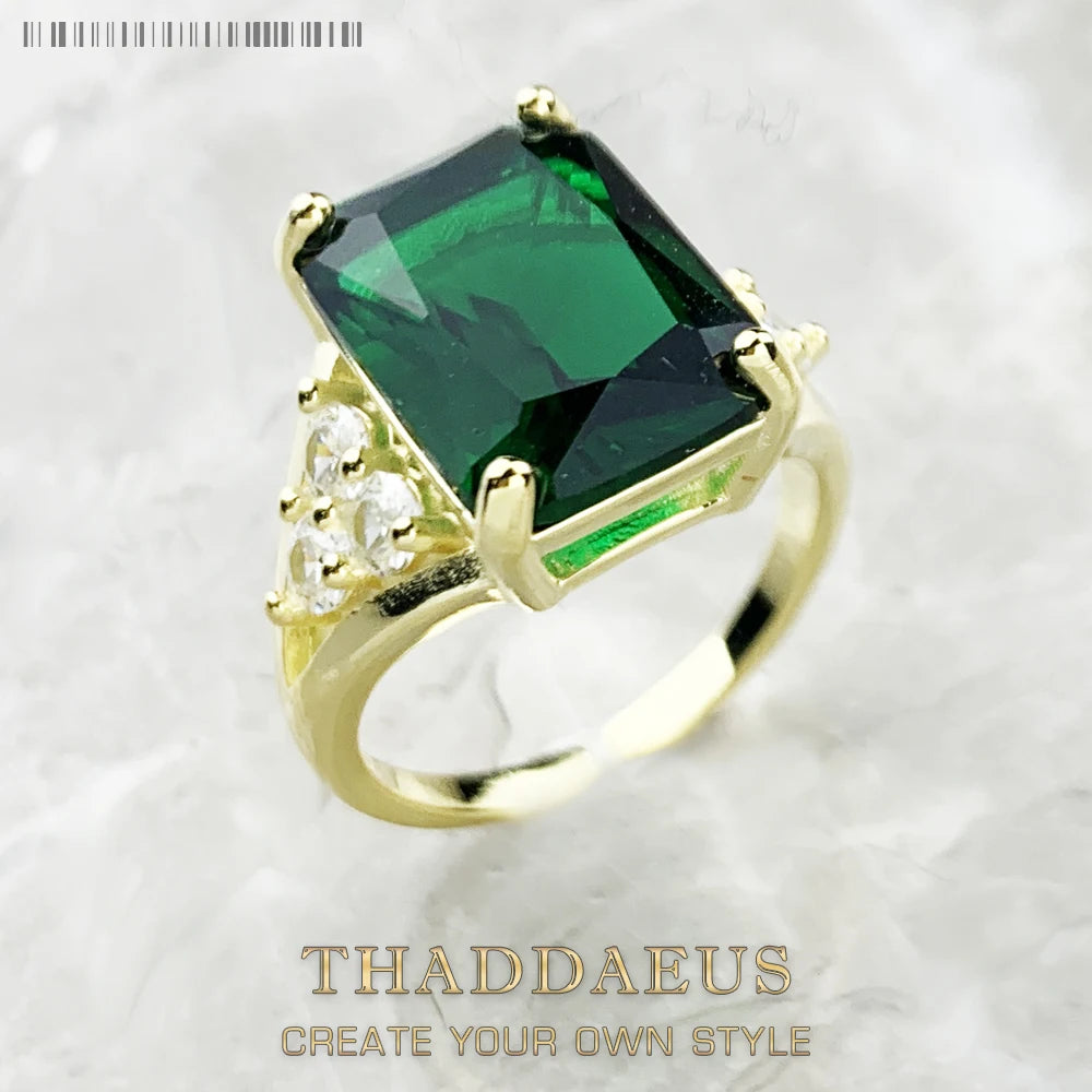 Cocktail Ring Timeless Elegance Stone Fine Jewerly For Women Summer Brand New Classic Gift In Pure Solid 925 Sterling Silver