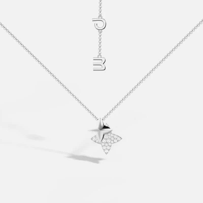 Collier Étoile Argent et Or rose