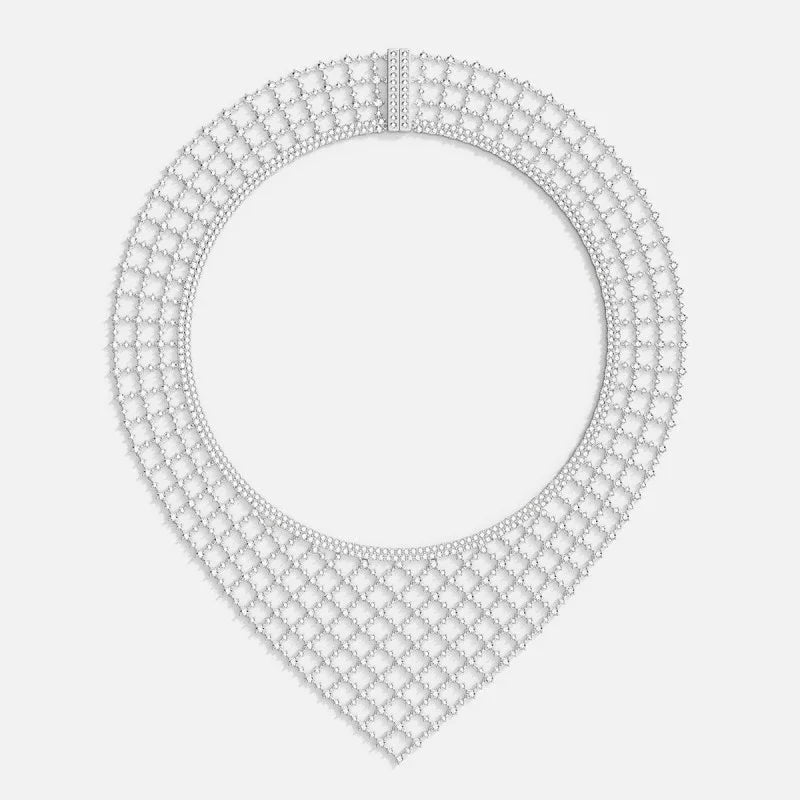 Li Ki 925 Silver High Quality 2025 New Full Diamond Earrings Necklace Bracelet Ring For Women Luxury Designer Exquisite Jewelry