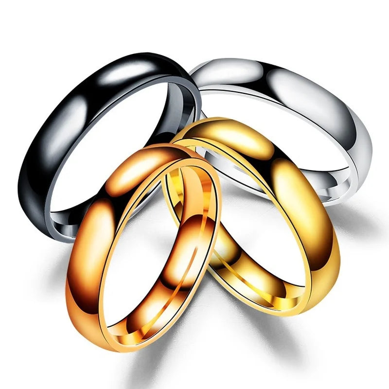 Anneaux de Mariage EternalBond en Titane - Simplicité et Élégance pour Tous