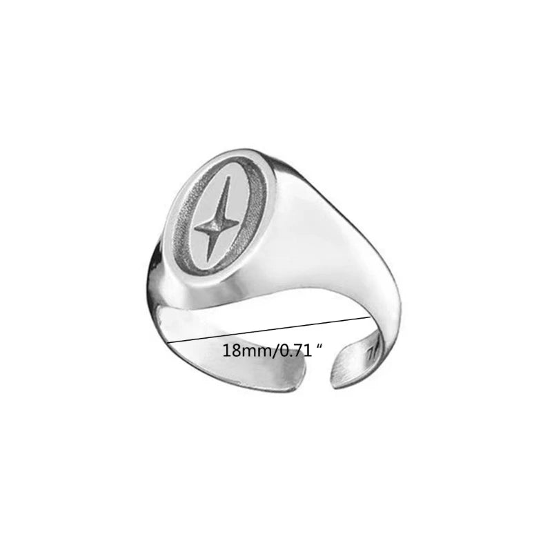 Bague Croisée Ouverte EternalBond - Design Tendance pour Couples