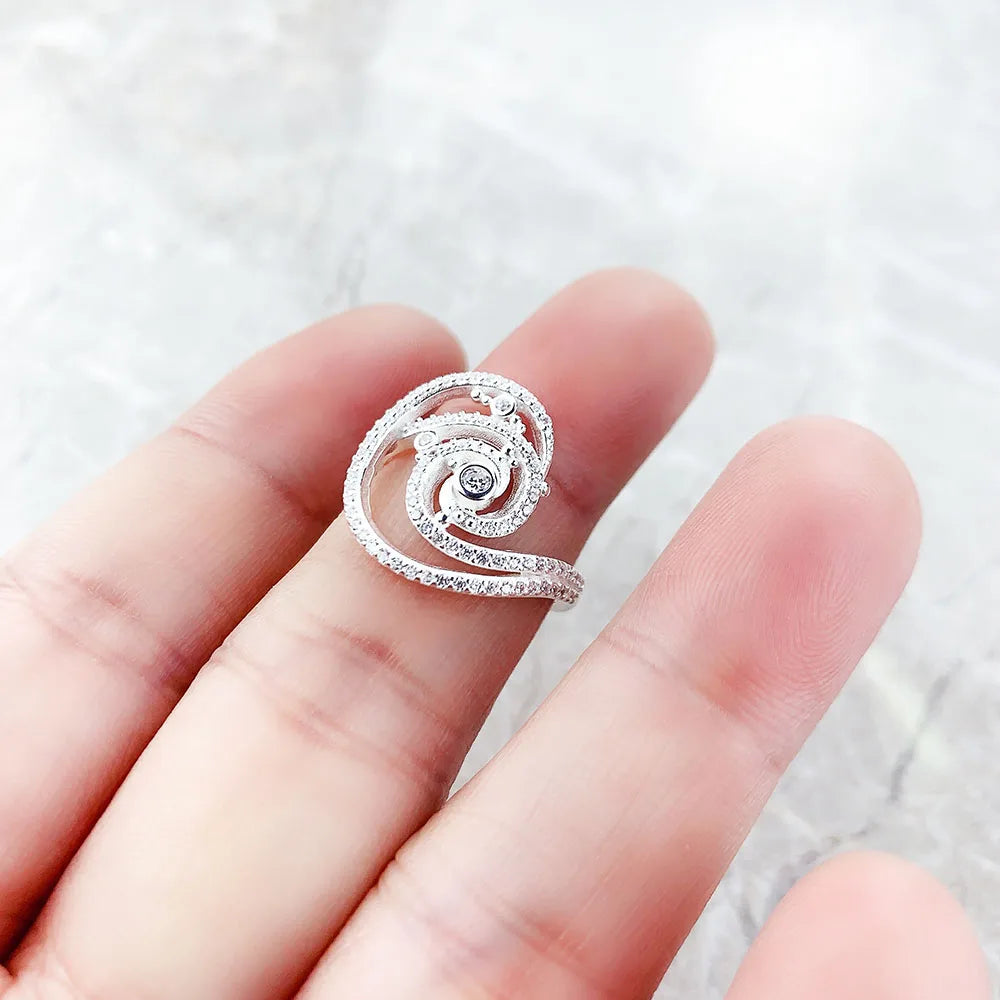 Bague en Argent Sterling 925 - Élégance et Pureté
