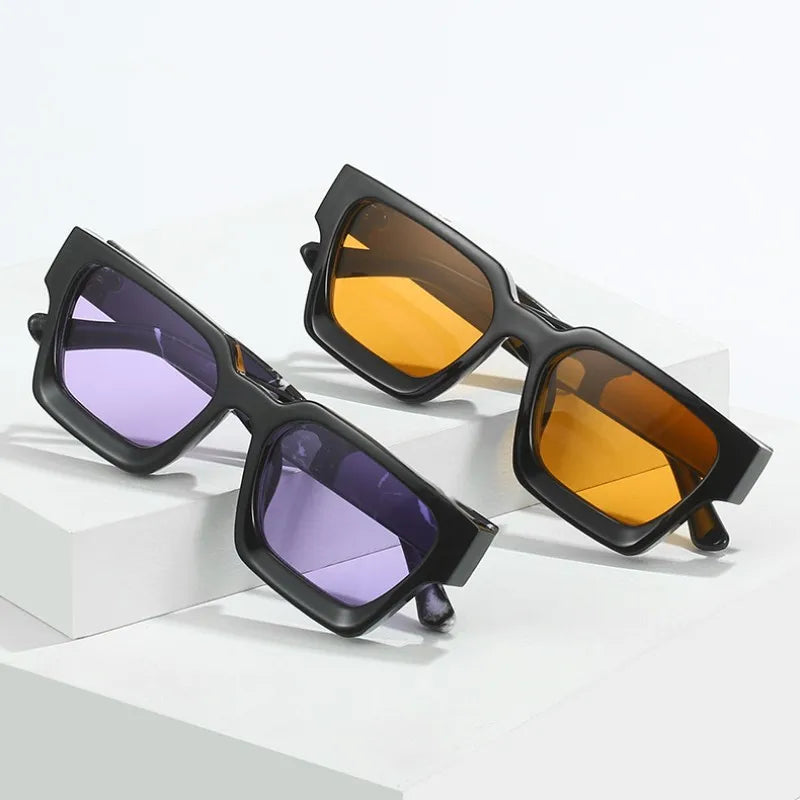 Lunettes de Soleil Carrées Rétro