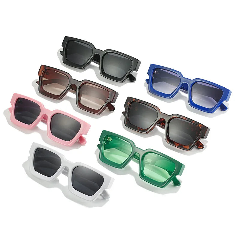 Lunettes de Soleil Carrées Rétro