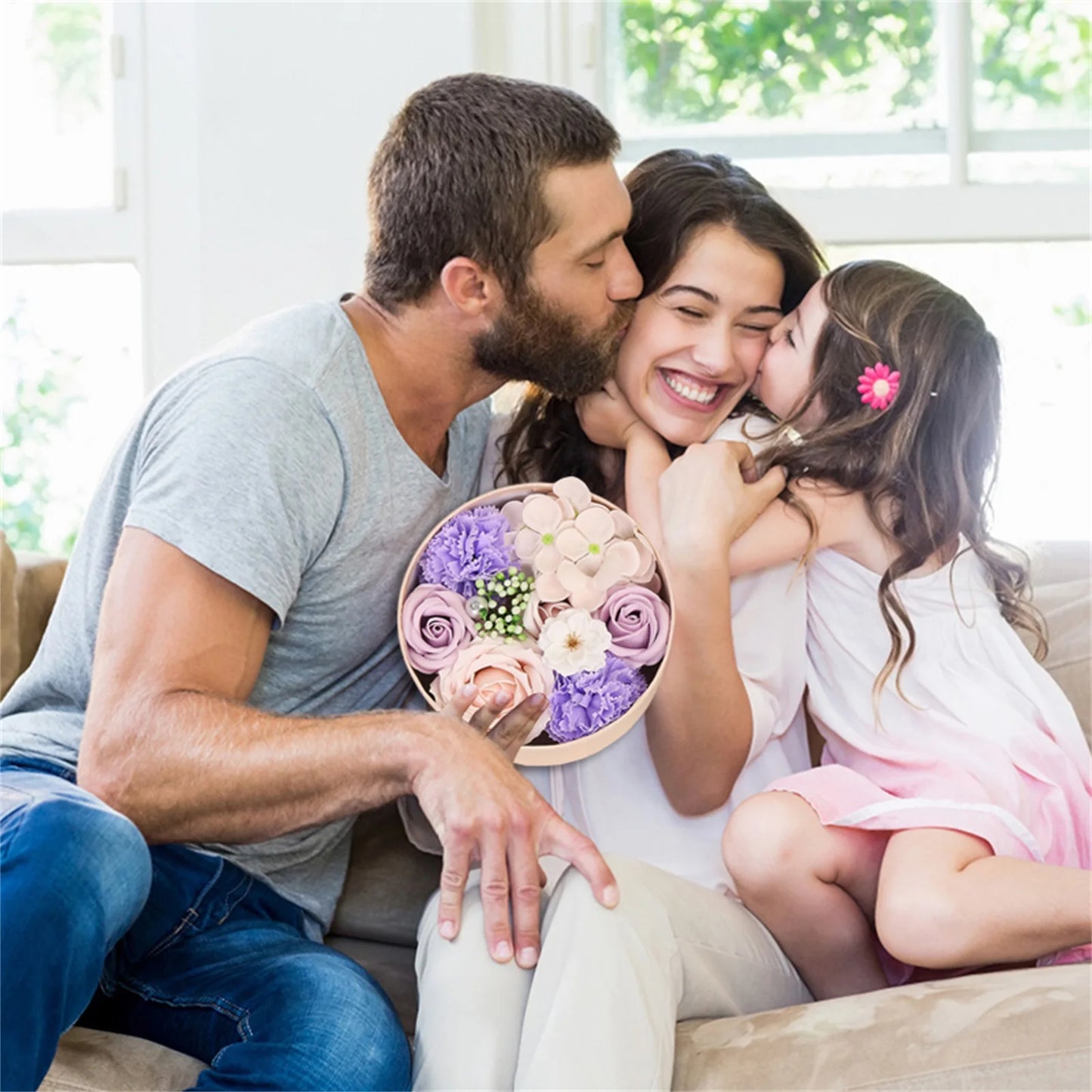 Coffret Cadeau de fleurs