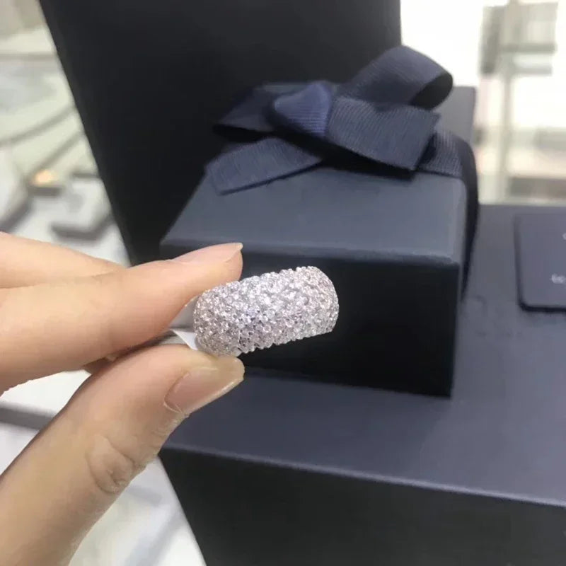 Bague Cocktail 925 en Argent avec Zircon