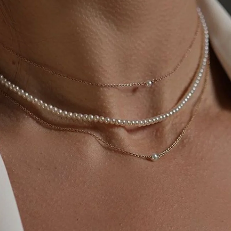 Collana di perle naturali