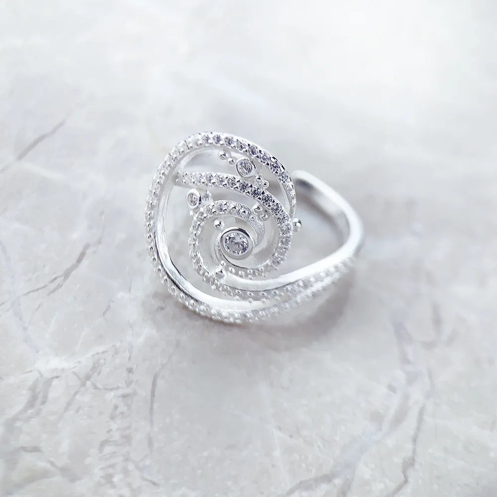 Bague en Argent Sterling 925 - Élégance et Pureté
