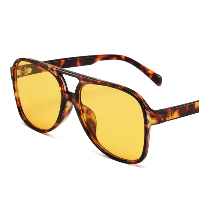 Lunettes de Soleil Pilote Oversize