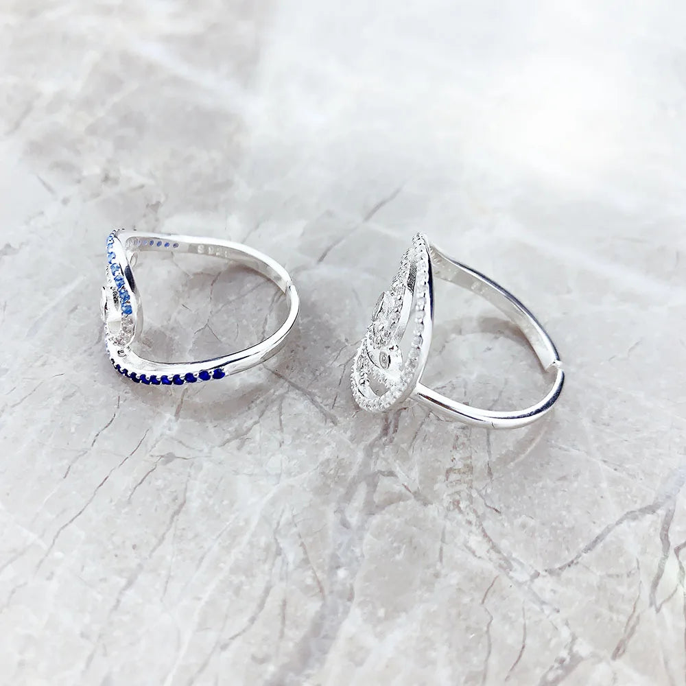 Bague en Argent Sterling 925 - Élégance et Pureté