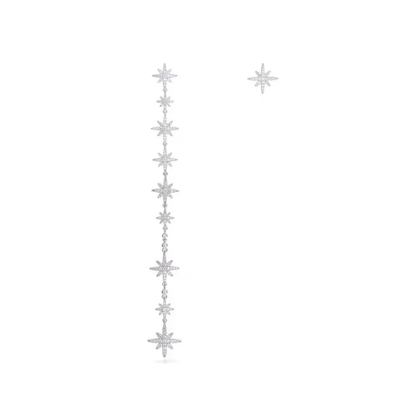 RP 925 Sterling Silver Classic Meteor Necklace Bracelet Earrings Ring Fashion Exquisite Jewelry Gifts For Friends