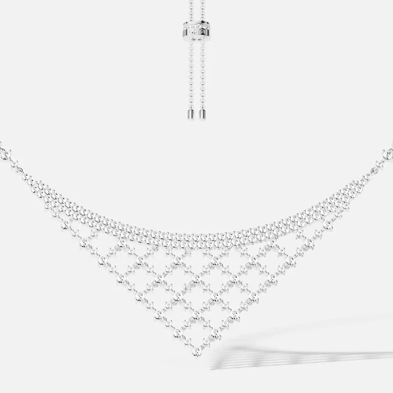 Li Ki 925 Silver High Quality 2025 New Full Diamond Earrings Necklace Bracelet Ring For Women Luxury Designer Exquisite Jewelry