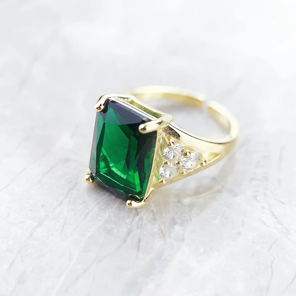Cocktail Ring Timeless Elegance Stone Fine Jewerly For Women Summer Brand New Classic Gift In Pure Solid 925 Sterling Silver