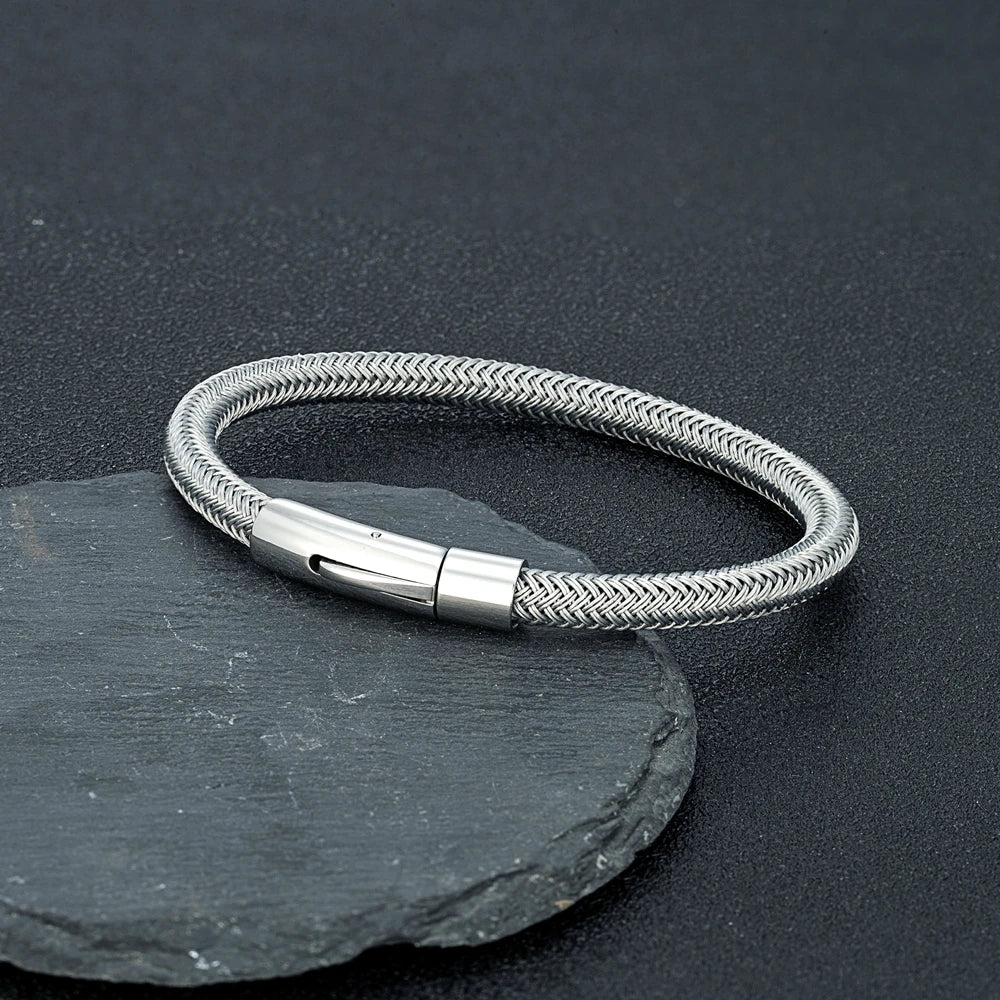 Bracelet Câble en Acier Inoxydable