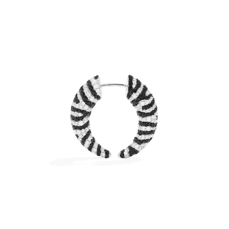 925 Silver January 2024 New Leopard Print Colorful Diamond Earrings Necklace Bracelet Ring For Women Luxury Designer Jewelry