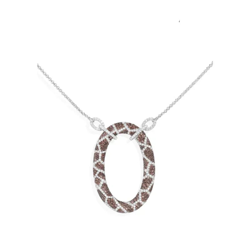 925 Silver January 2024 New Leopard Print Colorful Diamond Earrings Necklace Bracelet Ring For Women Luxury Designer Jewelry