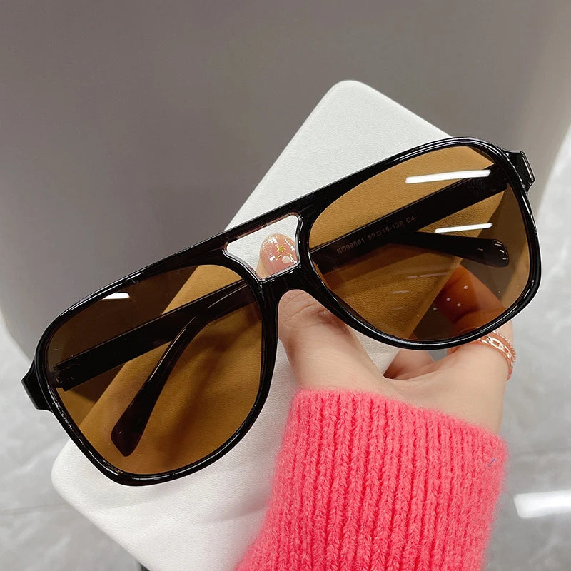 Lunettes de Soleil Pilote Oversize