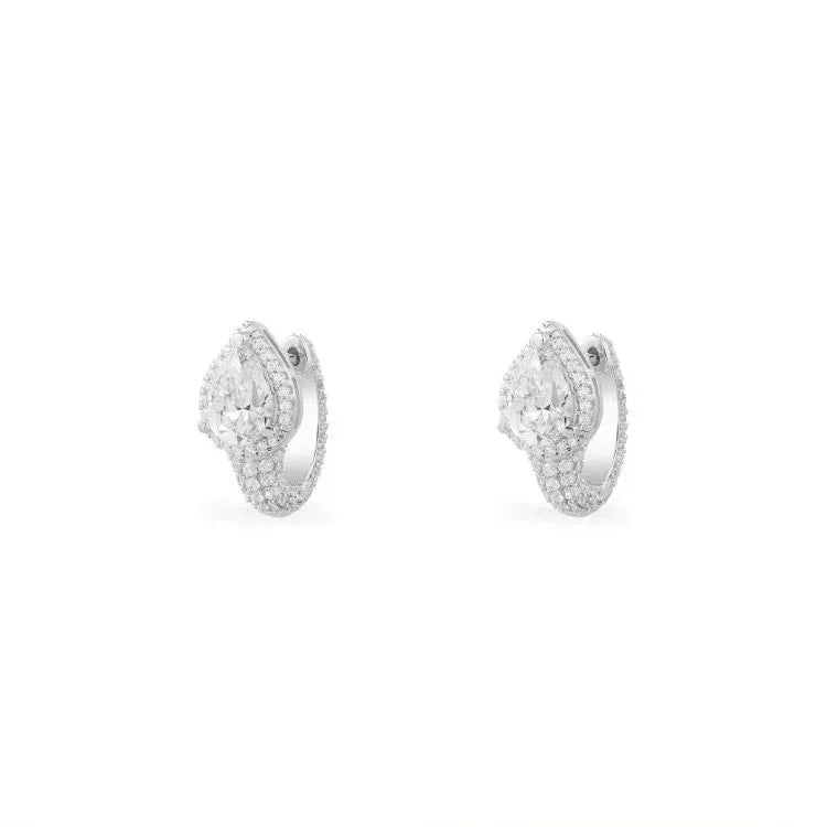 LI KI High quality 925 Sterling Silver January 2023 New Green Bear Snake Earrings Fashion Exquisite Send Friends Gifts