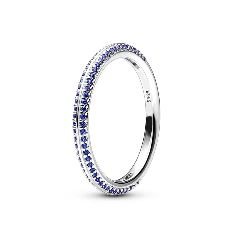 COLLEZIONE Pavé & Blue Dual Rin