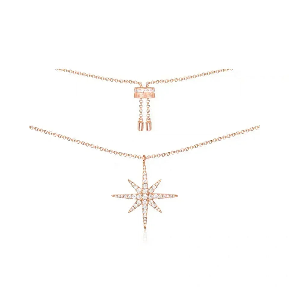 RP 925 Sterling Silver Classic Meteor Necklace Bracelet Earrings Ring Fashion Exquisite Jewelry Gifts For Friends