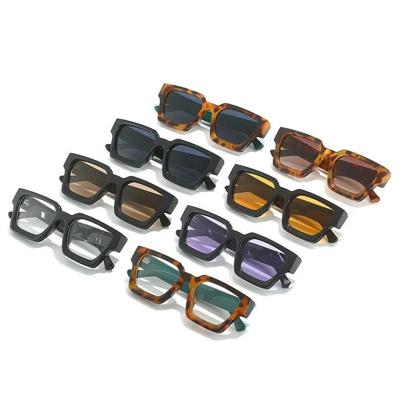 Lunettes de Soleil Carrées Rétro