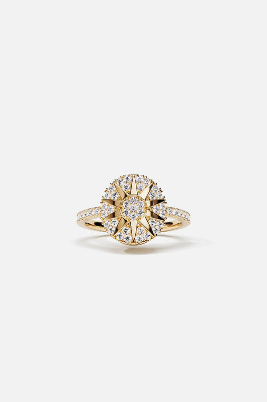 Bague Soleil Pavé – EternalBond